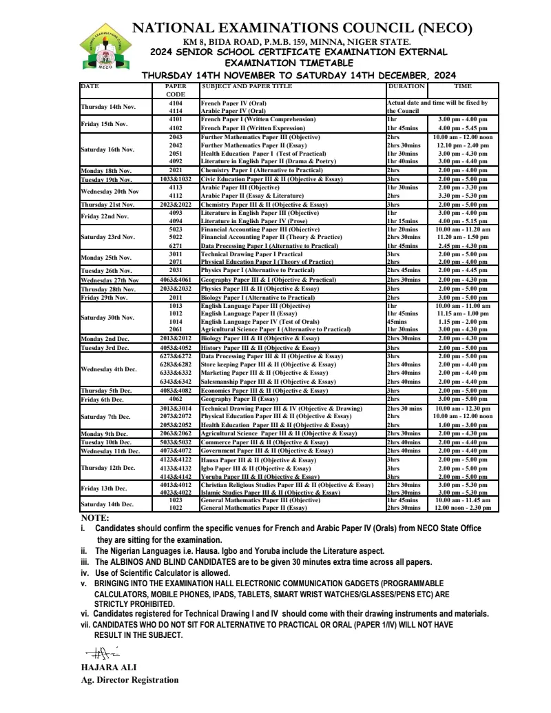 FCE ZARIA RELEASES PART-TIME NCE FIRST BATCH ADMISSION LIST, 2024/2025